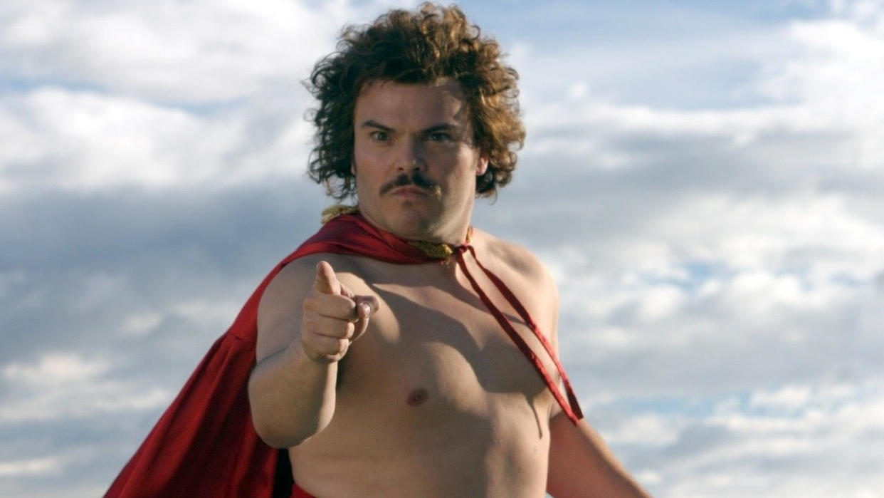  Jack Black as Naaaacho Libre 