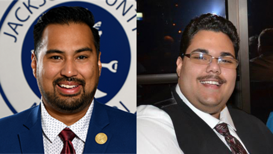 Jackson County Legislators Manny Abarca and Jalen Anderson