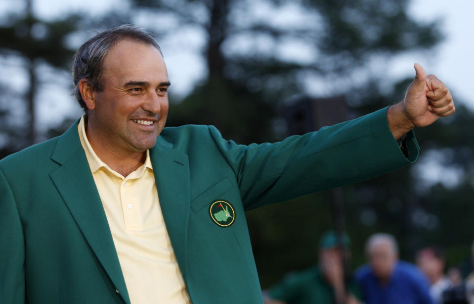 Ángel Cabrera en The Masters en 2009