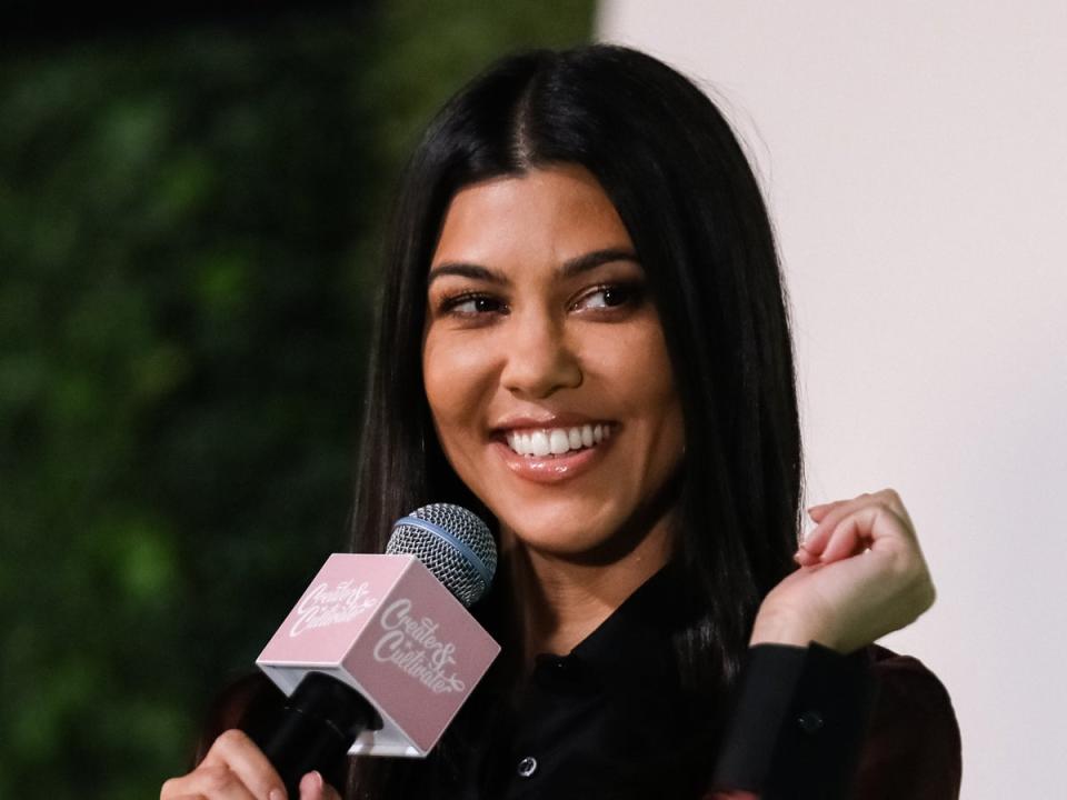 Kourtney Kardashian stopped IVF treatment 10 months ago (Getty Images)