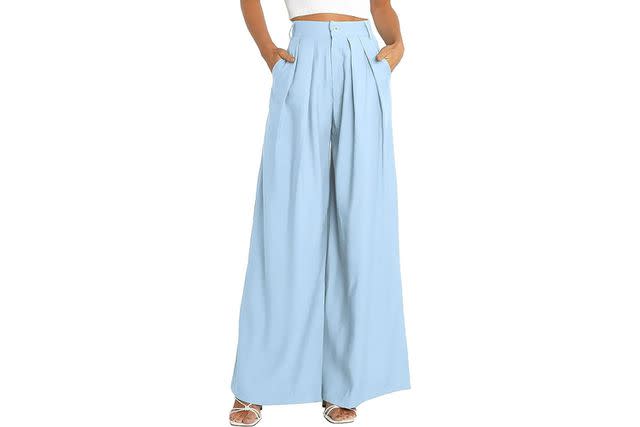 Hailey Bieber Wore a $38 Reformation Top With Wide-Leg Pants