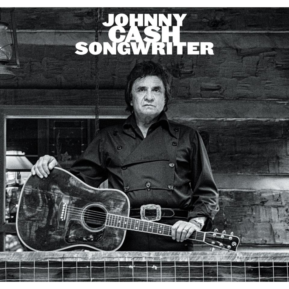 Johnny Cash Songwriter artwork unreleased 1993 album John Carter Cash David Fergie Ferguson Dan Auerbach Vince Gill Waylon Jennings Well Alright single stream visualizer watch pre-order vinyl