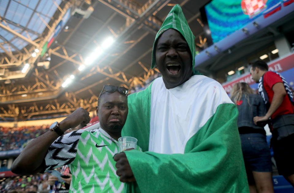 <p>Face off: Who will leave Kalingrad happy, Nigeria?… (EFE) </p>