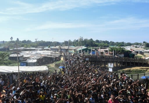 Some 740,000 Rohingya fled burning villages, bringing accounts of murder, rape and torture