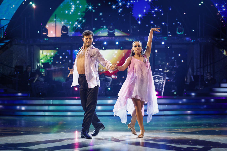 Ellie Leach and Vito Coppola performing on Strictly Come Dancing. (BBC)