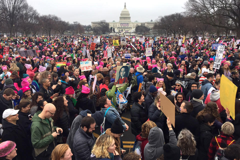 THE WOMEN'S MARCH