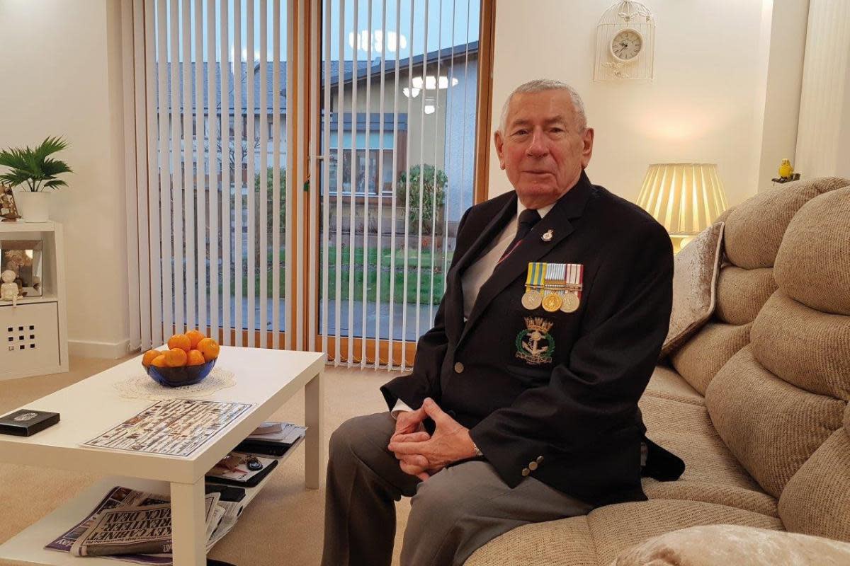 John Graham, 95, a Royal Navy Veteran <i>(Image: Erskine Veterans Charity)</i>