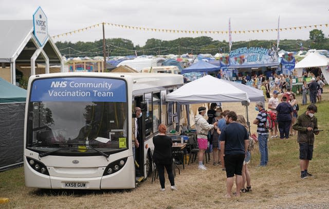 Latitude vaccination bus