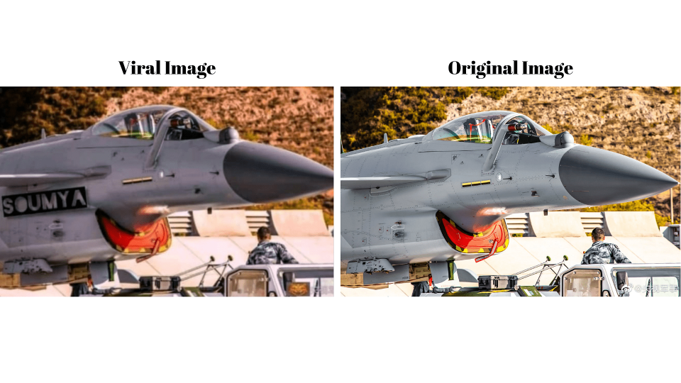 <div class="paragraphs"><p>Comparison of the original image with the viral image. </p></div>