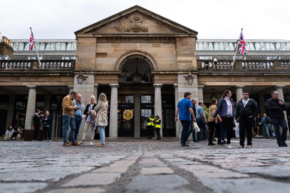 Covent Garden market would not exist today were it not for the work of activist developer Christina Smith (Daniel Hambury/Stella Pictures Ltd)