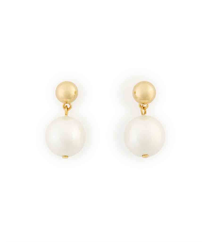 Ann Taylor Pearlized Drop Earrings