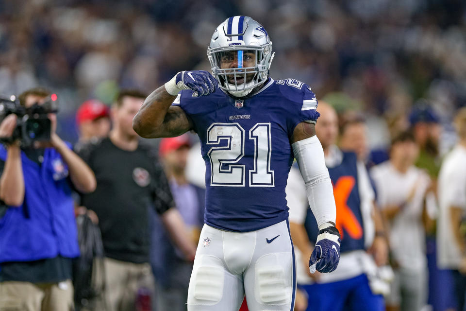 Ezekiel Elliott has three 100-yard rushing games this season for the Cowboys. Getty Images)