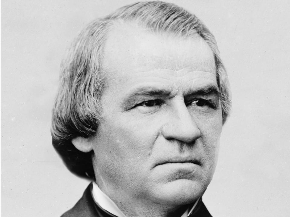 president andrew johnson