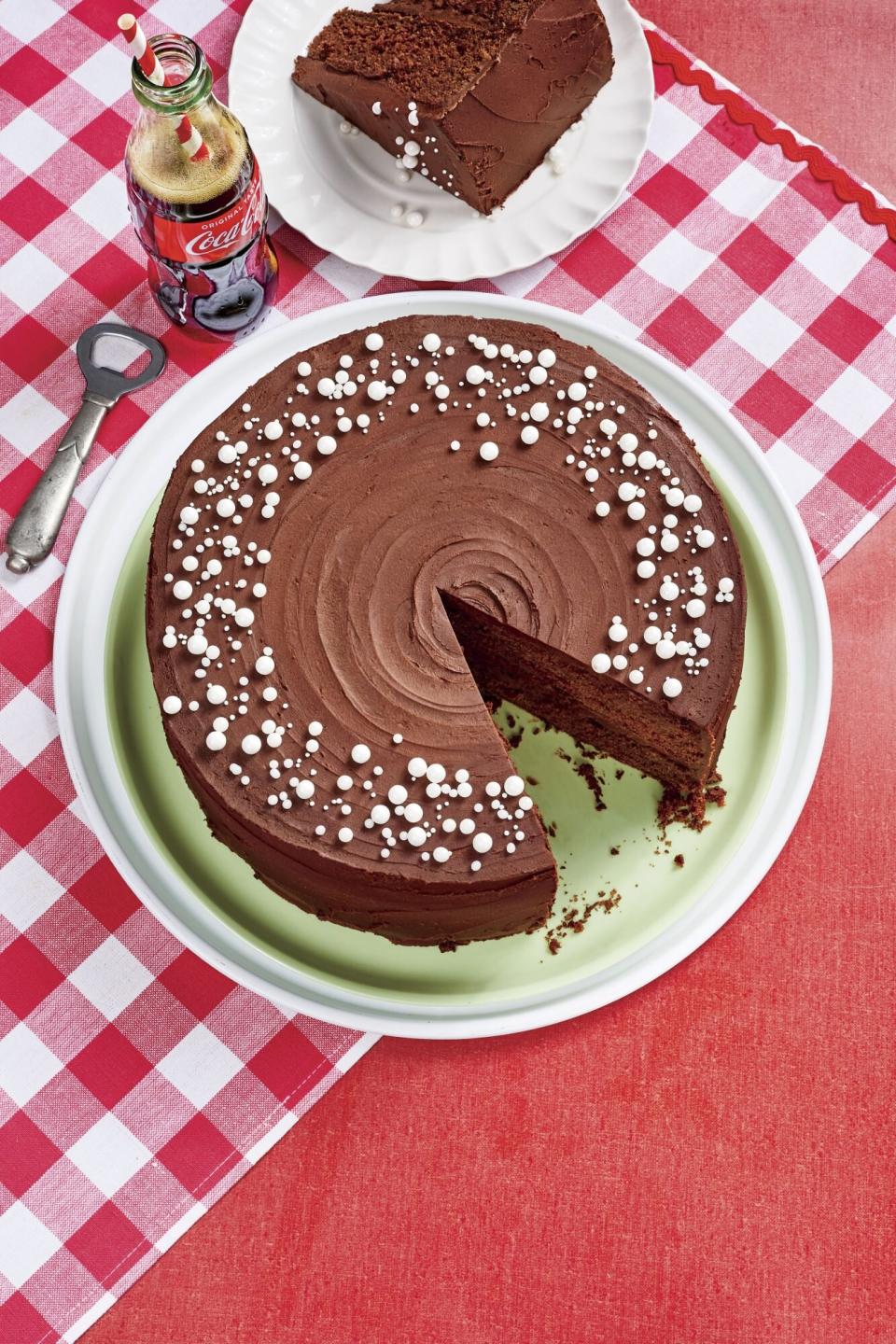 Fudgy Coca Cola Cake Frosting