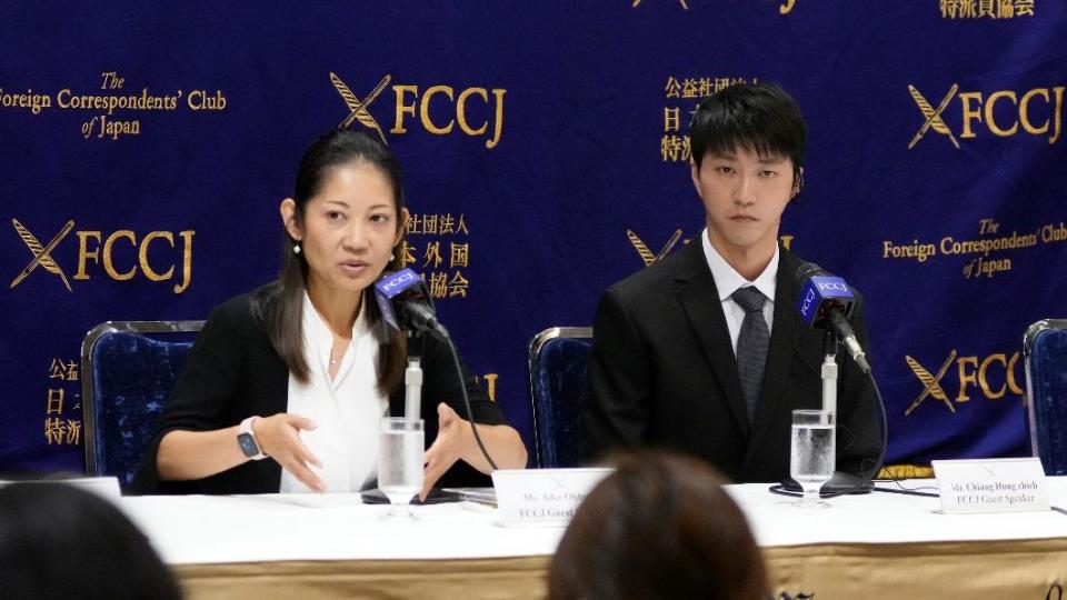 大淵愛子（左）擔任江宏傑跨國官司的律師，她在日本知名度頗高。（圖／達志影像美聯社）