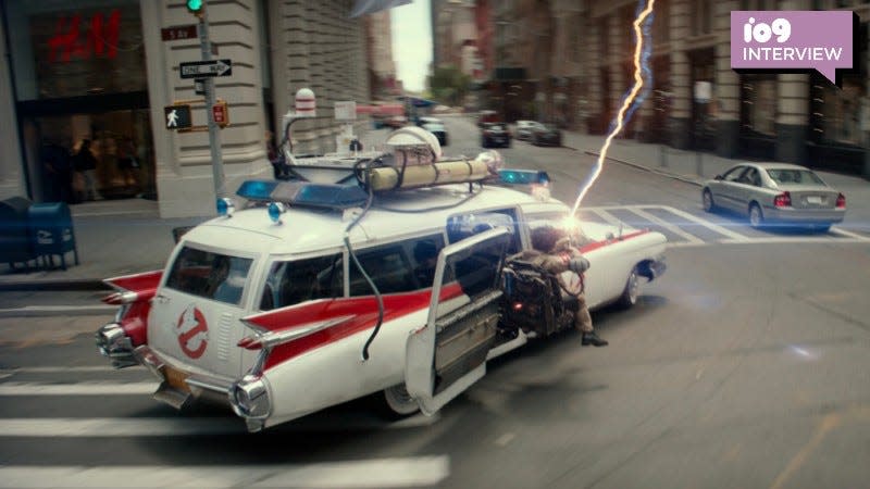 The beginning of Ghostbusters: Frozen Empire. - Image: Sony Pictures