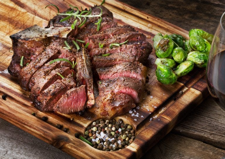 Porterhouse for Two (hand selected, prime, dry -aged for 32 days)