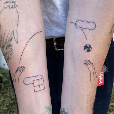 72 Matching Couple Tattoos That Aren't Cheesy