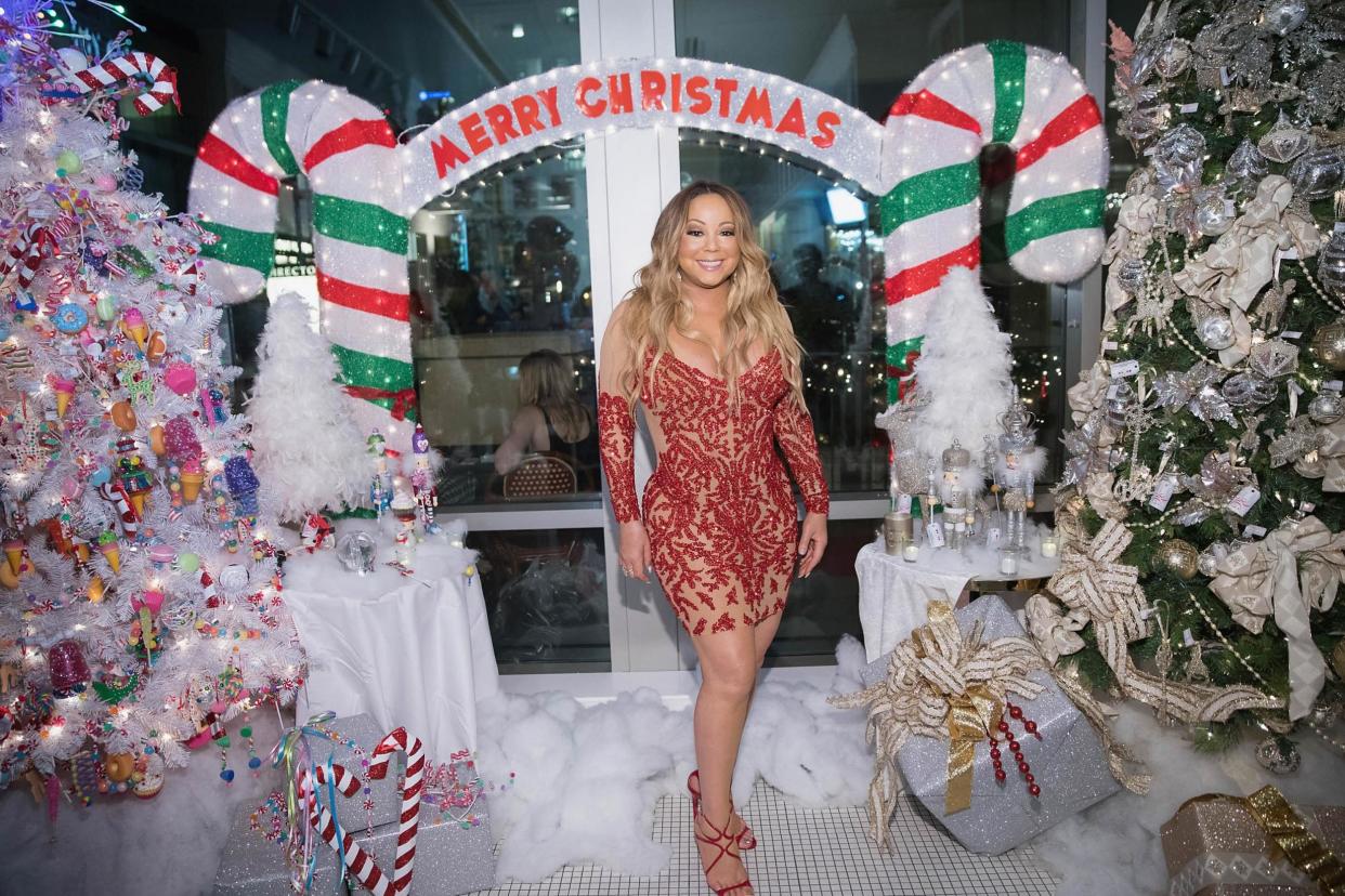 Mariah Carey at the opening of Sugar Factory American Brasserie on 6 September, 2017 in Bellevue, Washington: Mat Hayward/Getty Images for Sugar Factory American Brasserie