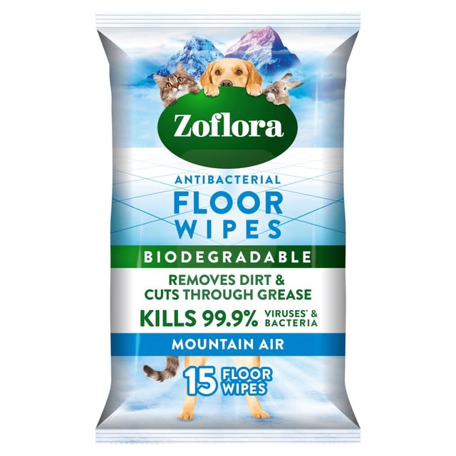 Zoflora floor wipes