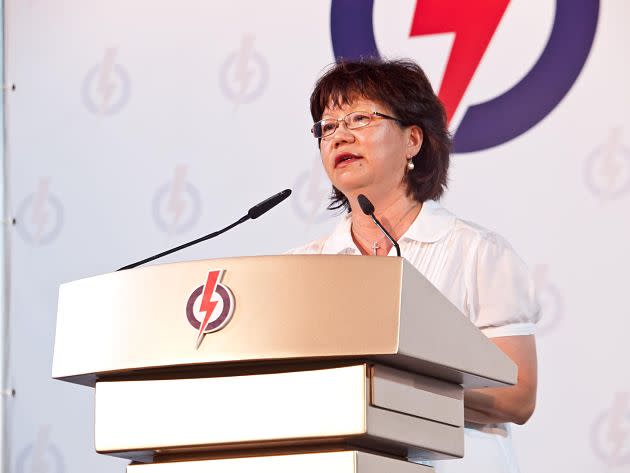 MP Denise Phua pledged her support behind Choo. (Yahoo! Singapore/ Alvin Ho)