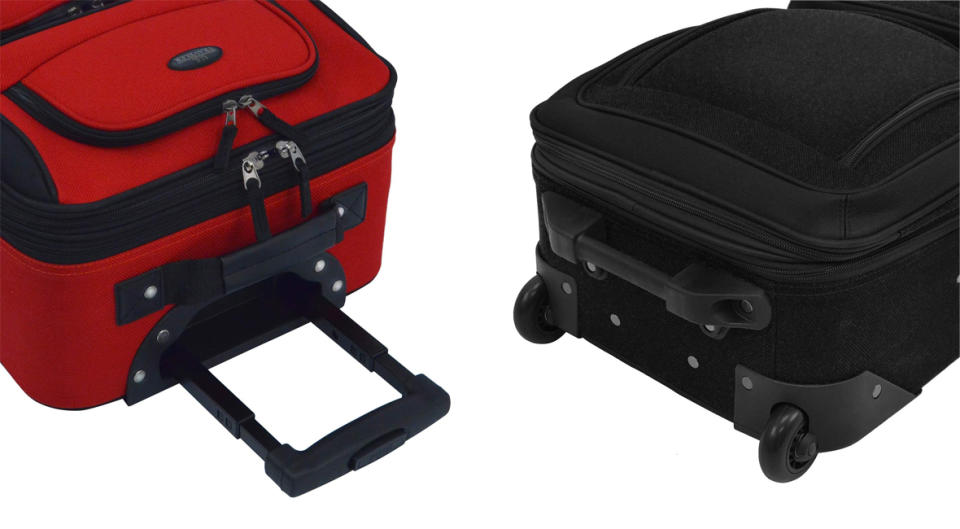 Traveler Rio Rugged Fabric Expandable Carry-On Luggage Set