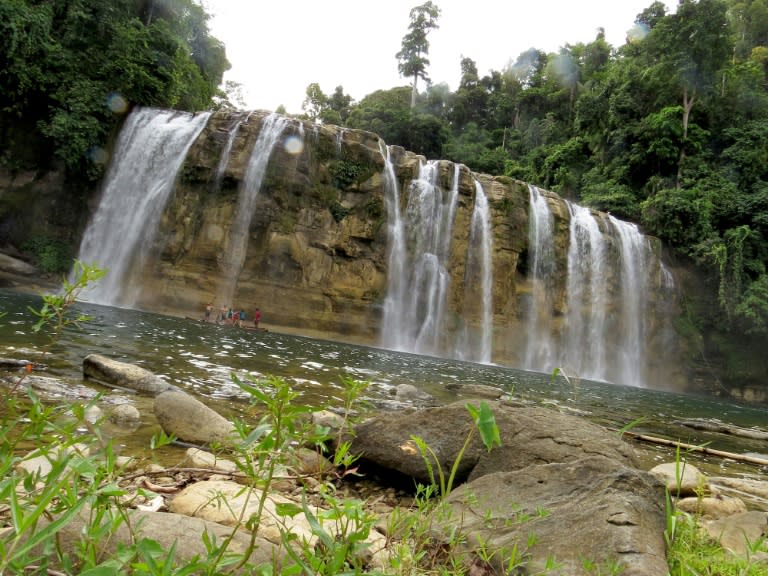 Hundreds of foreign and local tourists venture each year into the remote region of Bislig, in the southern Philippines, which is also known as a sanctuary for communist rebels