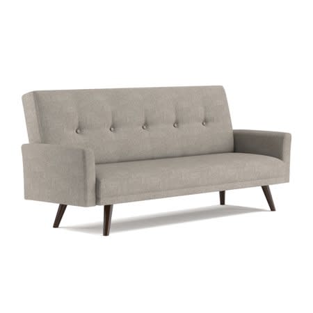 Linen Futon Sleeper Sofa