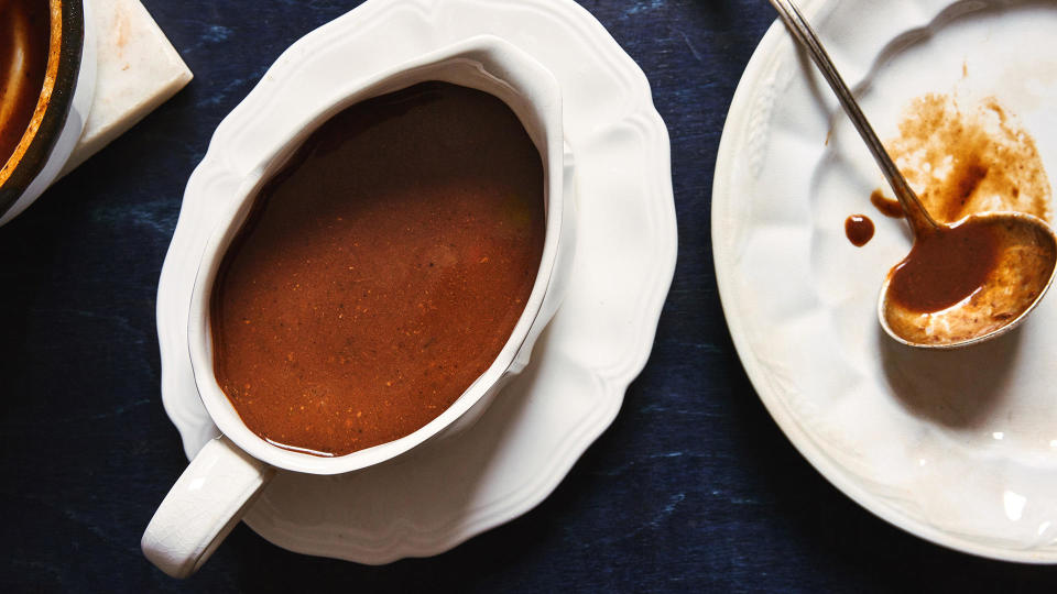 Turkey Gravy. / Credit: Melina Hammer for The New York Times