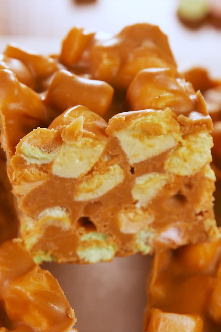 Peanut Butter Marshmallow Squares