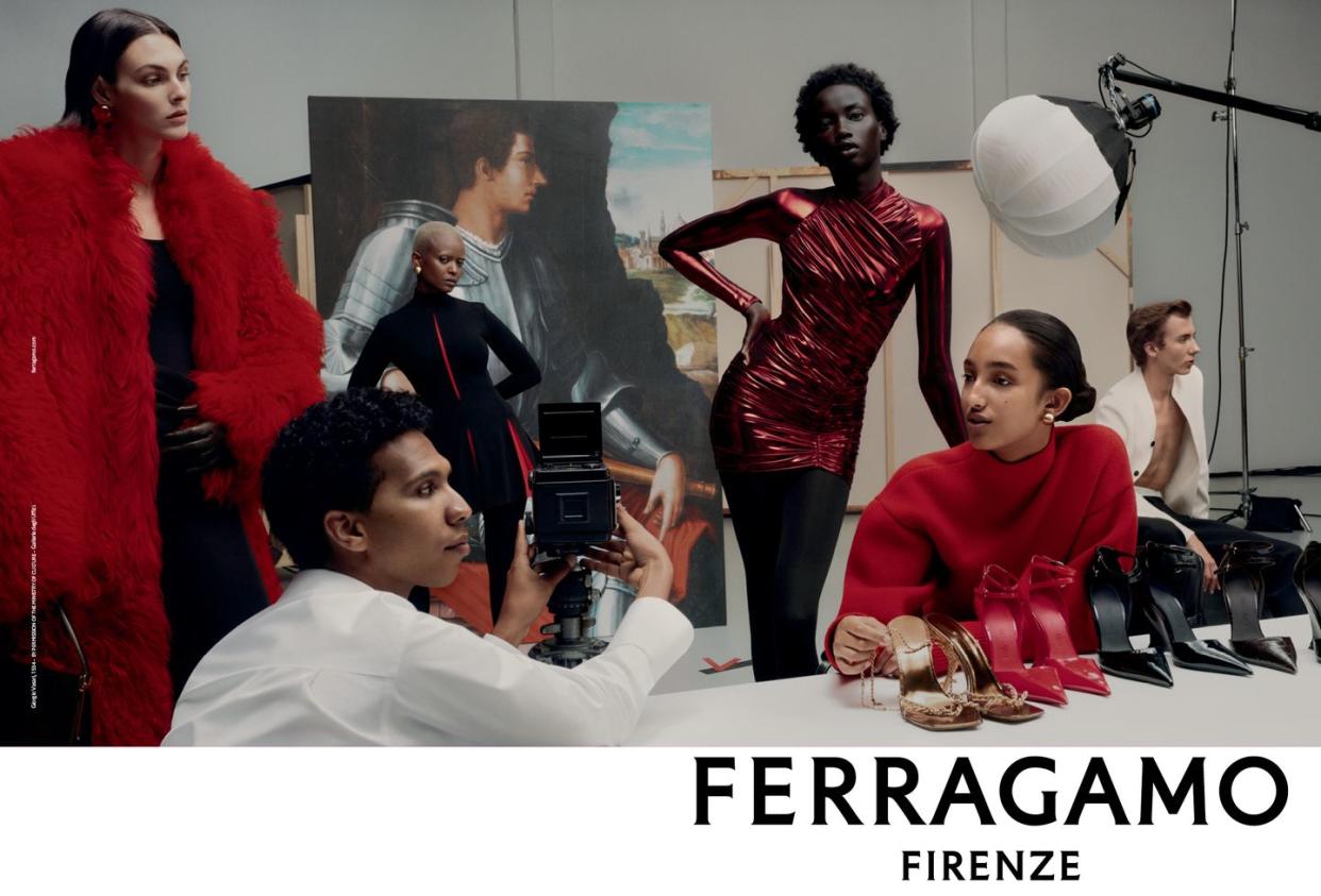 ferragamo fall winter 2023 campaign maximilian davis