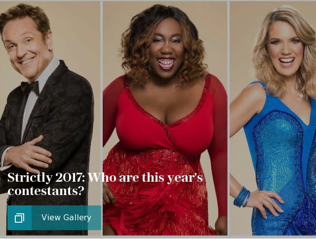 Strictly 2017: Who are this year's contestants?