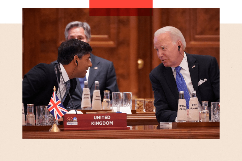 Rishi Sunak and President Joe Biden