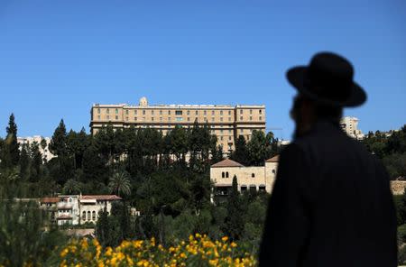 A general view of the King David Hotel in Jerusalem, June 21, 2018. REUTERS/Ammar Awad