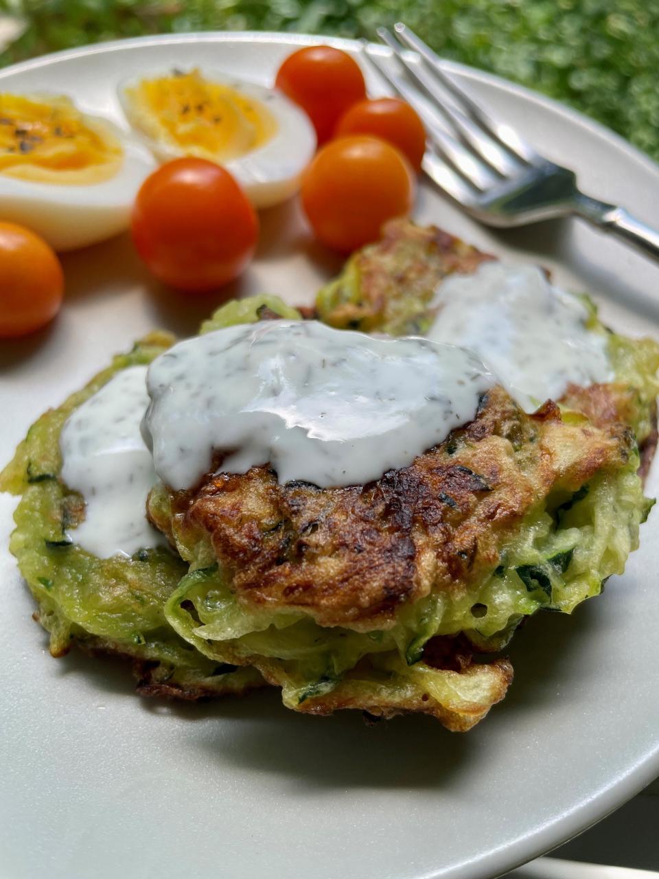 Zucchini fritters are a fresh take on a vegetable that seems to be never ending in some gardens.