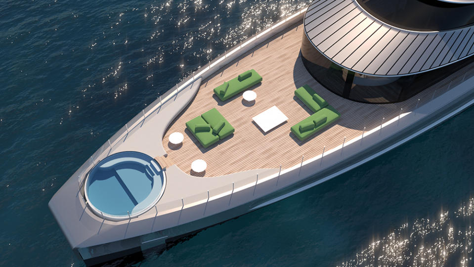 Necklace Superyacht Concept