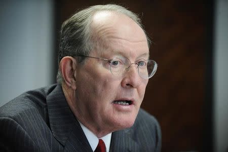 U.S. Senator Lamar Alexander (R-TN) speaks during the Reuters Washington Summit in Washington November 9, 2011. REUTERS/Jonathan Ernst