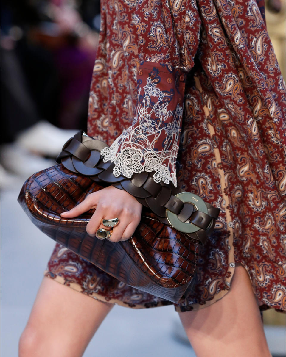 Chloé Darryl Bag以品牌見長的波西米亞風格為設計精髓