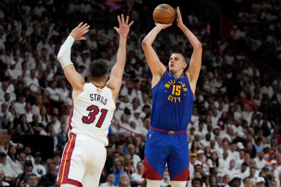 Denver’s Nikola Jokić has recorded a playoff-record 10 triple-doubles during this postseason (so far).