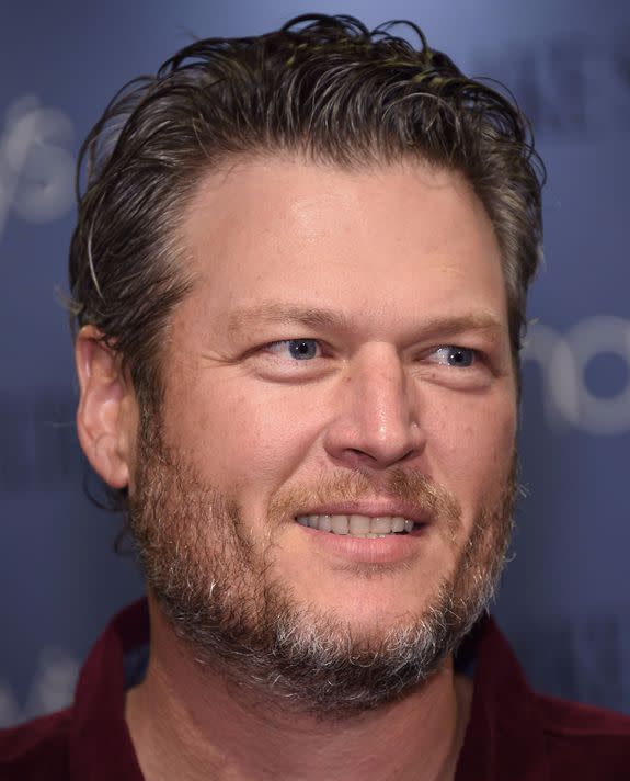 NEW YORK, NY - NOVEMBER 02: Singer/songwriter, actor and TV personality Blake Shelton attends the BS by Blake Shelton launch at Macy's Herald Square on November 2, 2017 in New York City. (Photo by Gary Gershoff/WireImage)