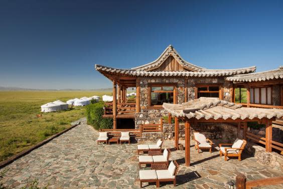 Three Camel Lodge in Mongolia