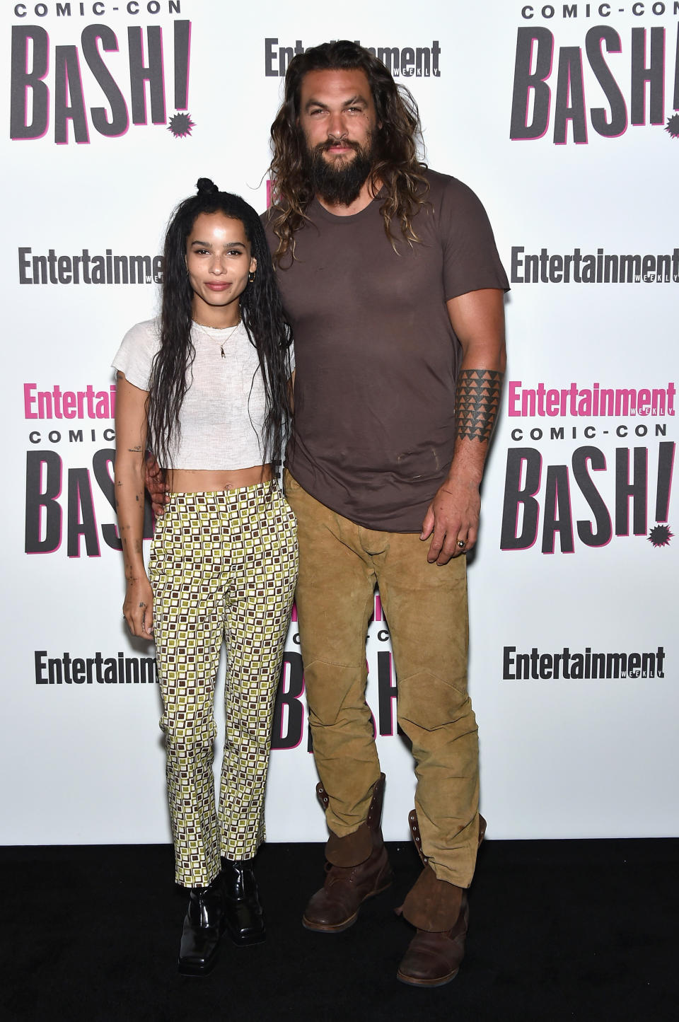 Zoe Kravitz und Jason Momoa