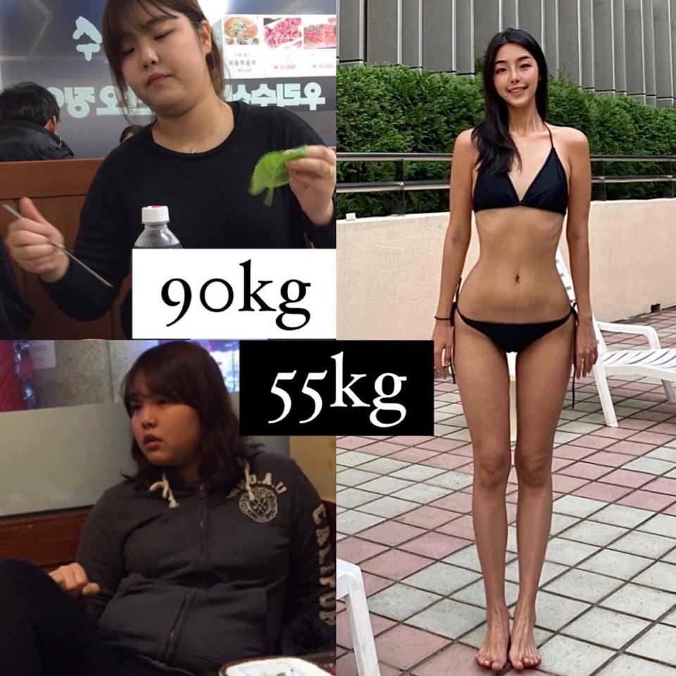 減肥｜韓國逾180磅吃貨女5個月減66磅！IG分享全靠5招減肥習慣期間還能放肆吃