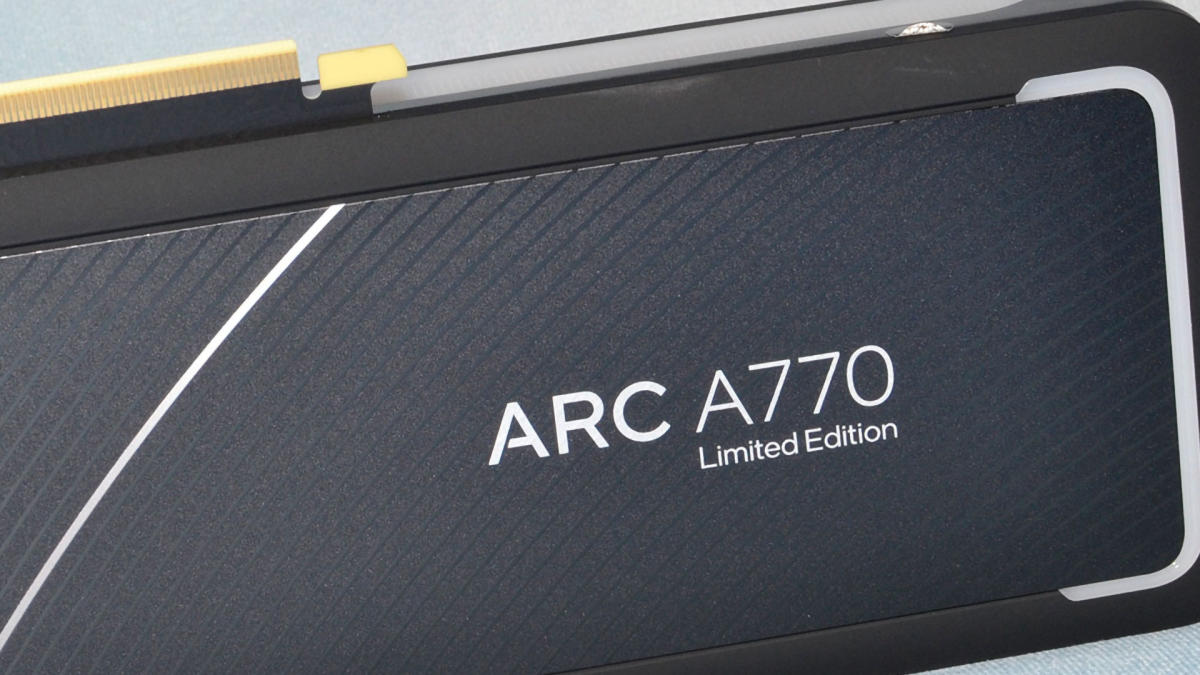 Intel Discontinues Arc A770 Limited Edition Graphics Card