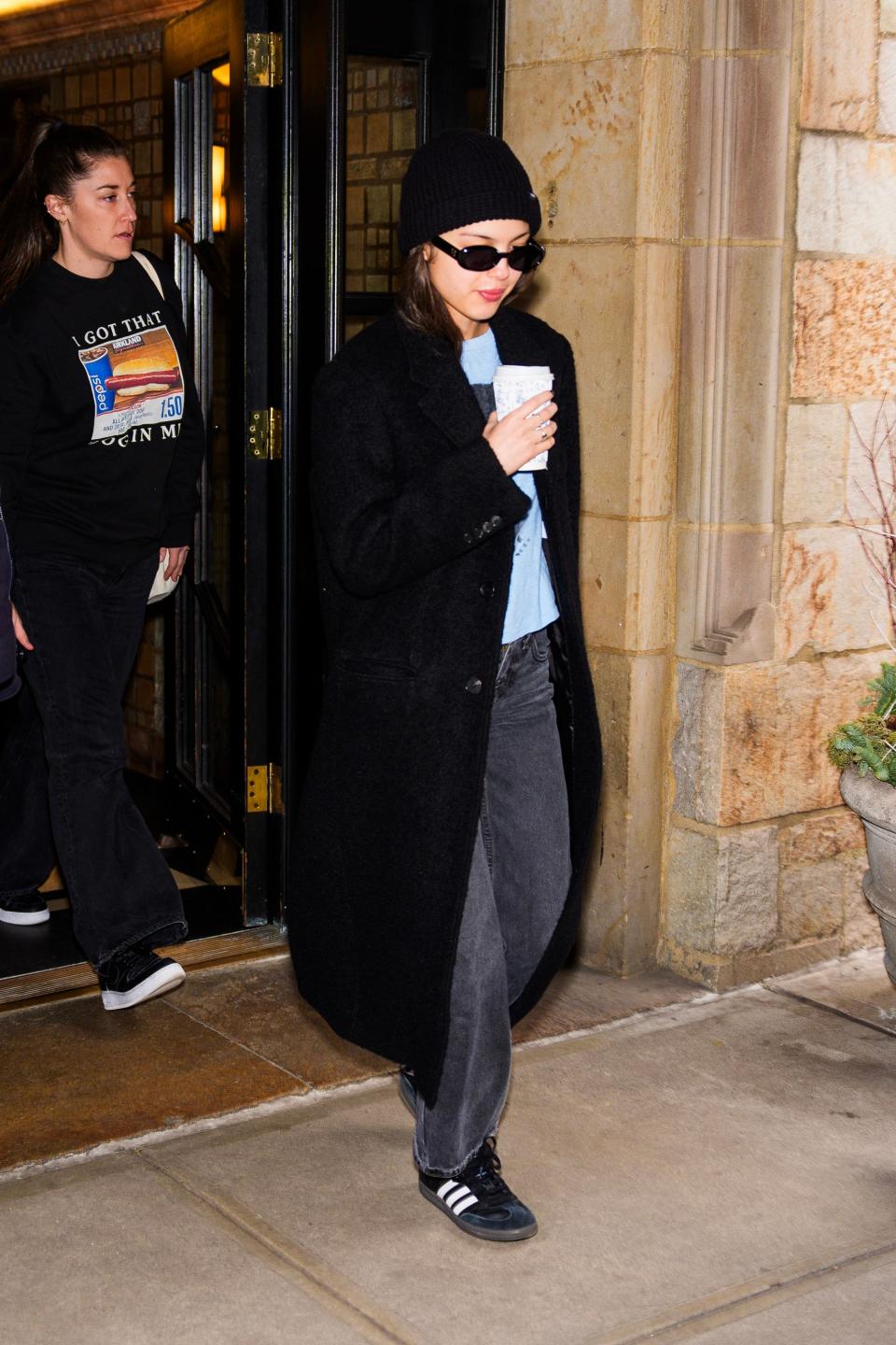 <h1 class="title">Celebrity Sightings In New York City - April 08, 2024</h1><cite class="credit">Gotham</cite>