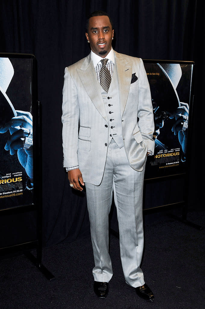 Notorious NY Premiere 2009 Sean Combs