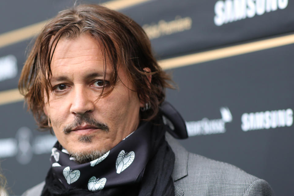 ZURICH, SWITZERLAND - OCTOBER 02: Johnny Depp attends the 