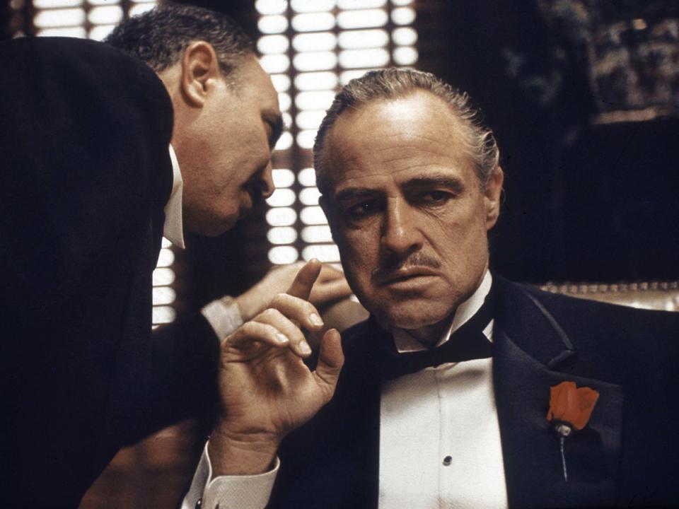 Marlon Brando in The Godfather (Paramount/Kobal/Shutterstock)