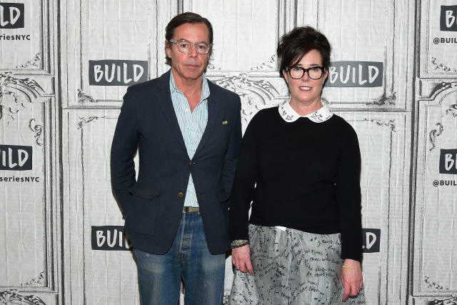 Husband of late designer Kate Spade shares moving mental health