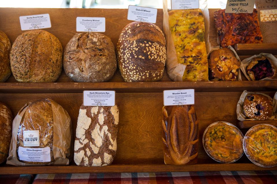 Farmers markets across the region offer a variety of bread and other baked goods every day of the week.